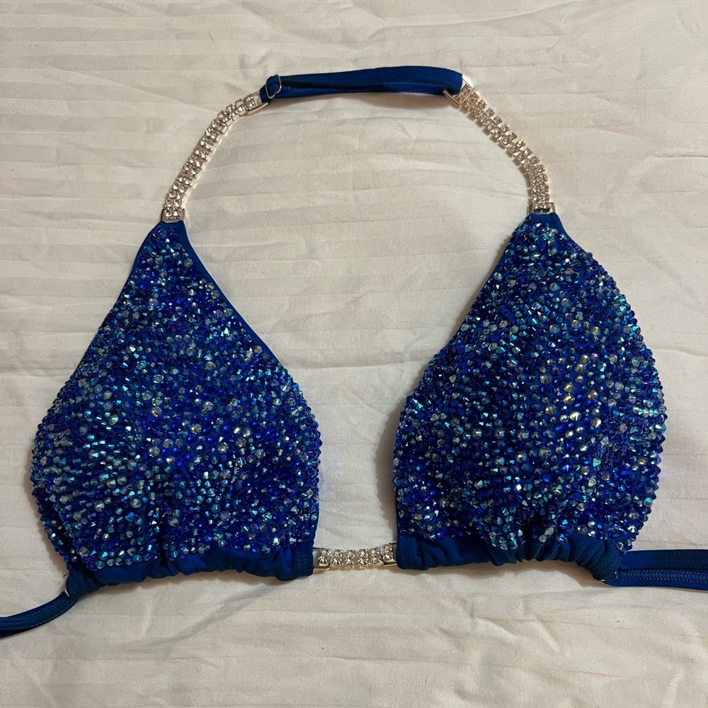 REAL Swarovski Crystal Competition Swimsuit - Picture 4 of 8